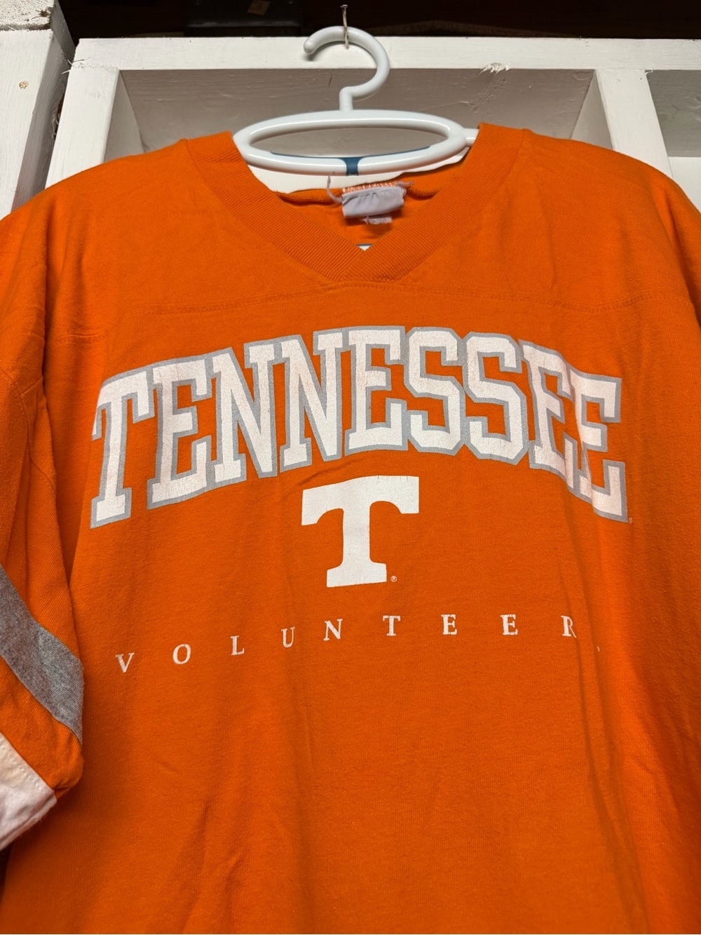 Vintage Tennessee Volunteers Orange Football Jersey Tee Shirt XL Oversized - Picture 3 of 7